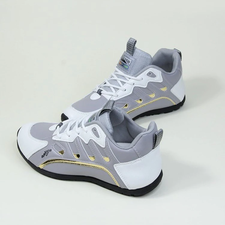 Damskie modne płaskie sneakersy sportowe i rekreacyjne. Idealne do aktywności sportowych oraz na co dzień. Stylowe i wygodne.