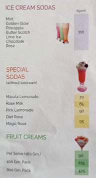 Giani's Ice Cream menu 5