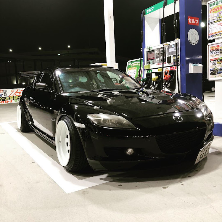 RX-8のRX8・DIY・エムズガレージ・ホイール交換・タイヤ交換に関するカスタム事例の投稿画像1枚目