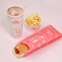 Hot Dog'n Milkshake + Chips