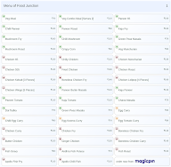 Food Junction menu 1