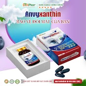 Anvyxanthin Hỗ Trợ Bảo Vệ Đôi Mắt Tăng Cường Thị Lực Giảm Khô Mắt, Mỏi Mắt, Mờ Mắt, Giảm Nguy Cơ Thoái Hoá Điểm Vàng Hộp 30V - Tâm An Pharma