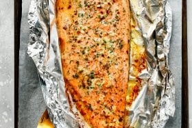 Garlic Butter Rainbow Trout Recipe