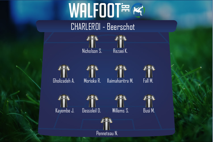 Composition Charleroi | Charleroi - Beerschot (18/09/2020)