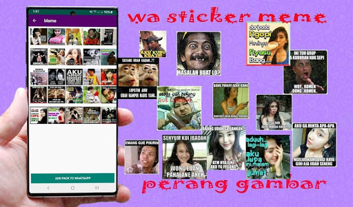 Meme Perang Gambar Stiker WA Terlaris Di Download