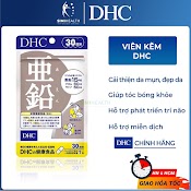Viên Kẽm Dhc Nhật Bản Làm Đẹp Da Giảm Mụn Dưỡng Tóc Giảm Gãy Rụng Khô Xơ Bổ Não Xương Khớp Thúc Đẩy Sản Sinh Collagen