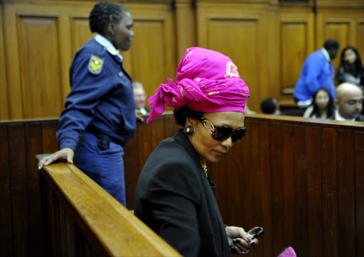 Thandi Maqubela in court.