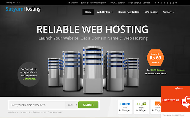 SATYAM HOSTING chrome extension
