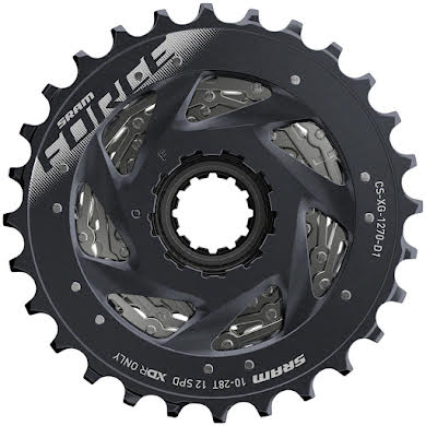 SRAM Force AXS XG-1270 Cassette - 12-Speed Silver For XDR Driver Body D1 alternate image 9