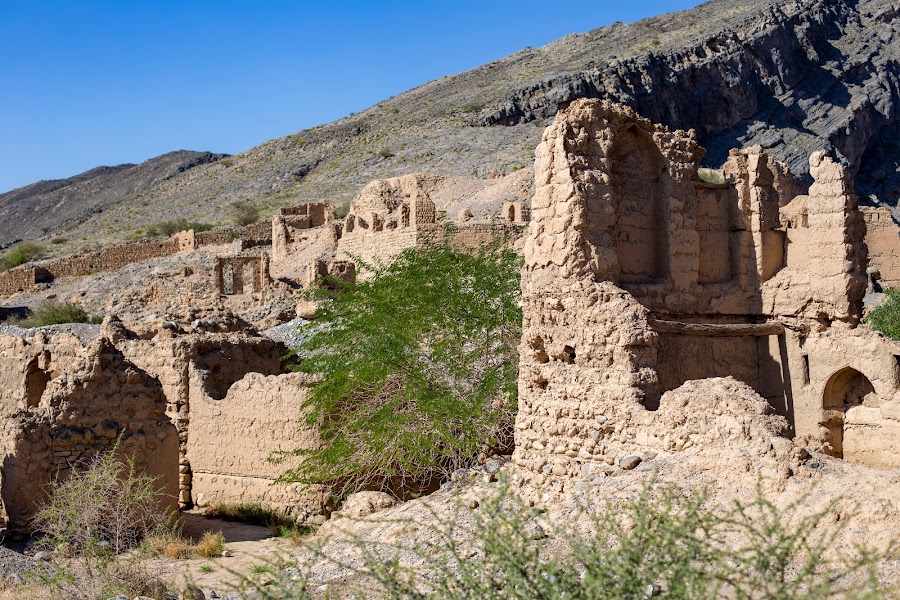 Tanuf, ruiny wioski