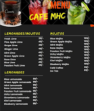 Cafe MHC menu 4