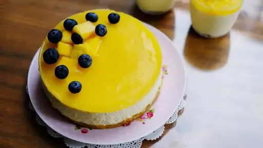 Mango Blueberry Cheese Cake