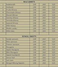 Original Nellai Periya Lala Corner Sweets menu 1