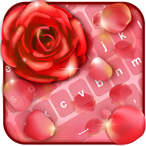 Download Red Rose Valentine Keyboard For PC Windows and Mac