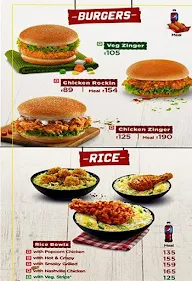 KFC menu 1