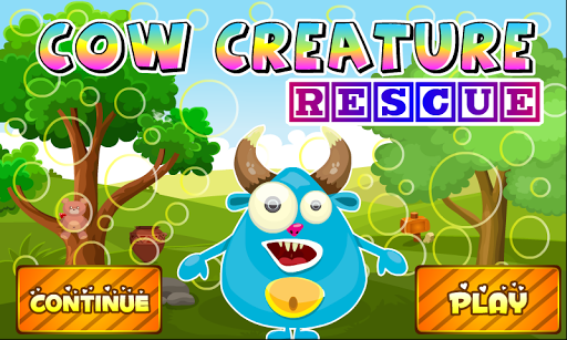 Escape Game : Cow Creature Rescue Game