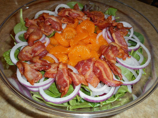 Spinach Salad with Poppyeed Dressing