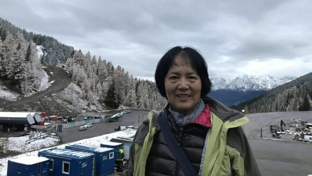 安门母亲发言人尤维洁敦促美国总统特朗普，不要因为“向钱看”无视中国的人权状况。（尤维洁独家提供）
