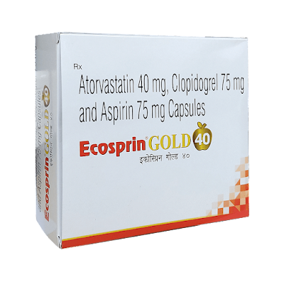 Ecosprin Gold 40 Capsule 15'S