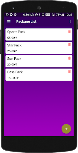 Cable Billing app Demo