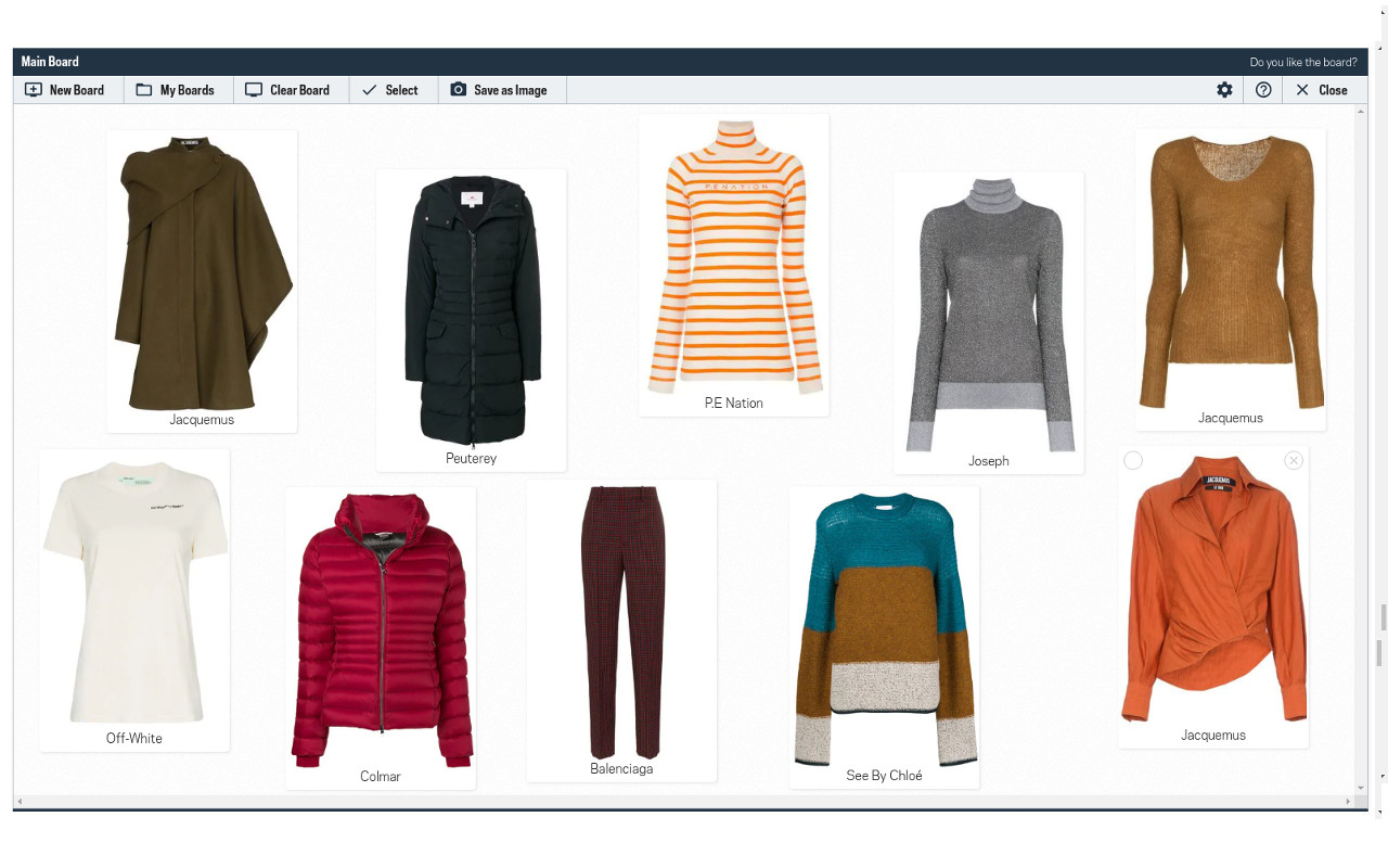 Fashion Boards for farfetch.com Preview image 0