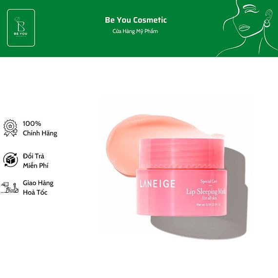 Mặt Nạ Ngủ Cho Môi Laneige Lip Sleeping Mask Berry 3G - Miniature