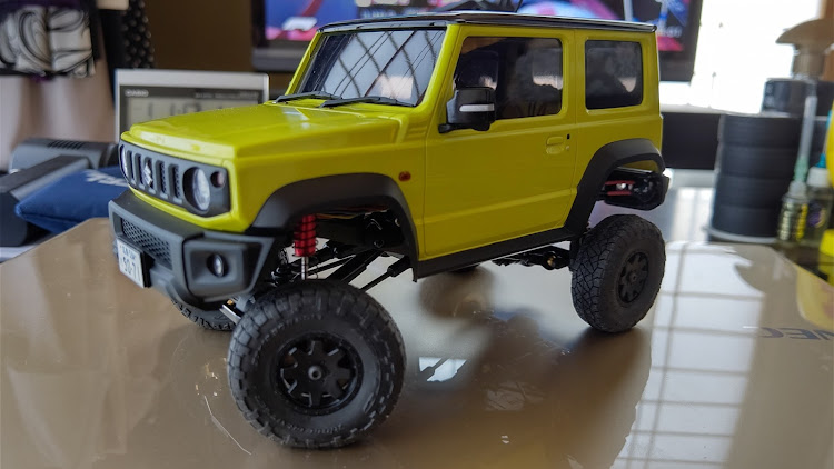 Kazzyさんが投稿したジムニーシエラJB74・ジムニーシエラのある生活・ミニッツ4×4・車高アップ・自己満足の世界に関するカスタム事例の投稿画像6枚目