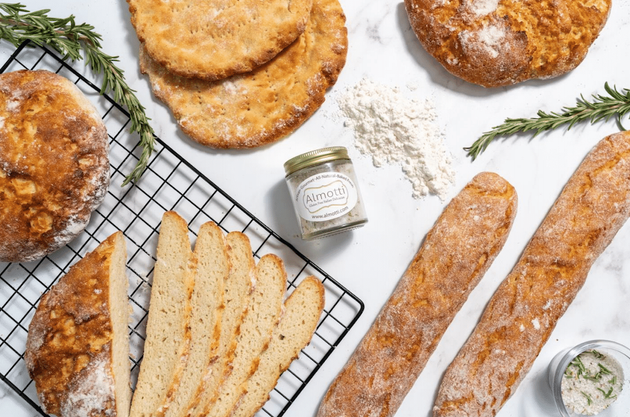 These amazing breads are free of gluten, dairy, and animal products!  Soft and full of flavor.   A drizzle of extra virgin olive oil and some of our Mediterranean sea salts and you have a great addition to you Charcuterie board.

May be frozen or at room temperature.  For best results, thaw when ready to eat at room temperature for about 20 mins.