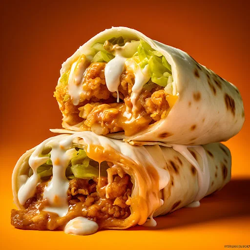 Double Cheese Wrap - Chicken