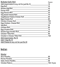 Arnav Dhaba menu 1