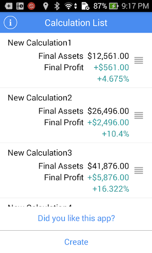 Simple Compound Calculator