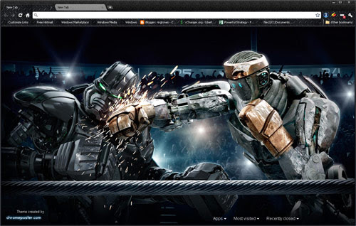 Real Steel chrome extension