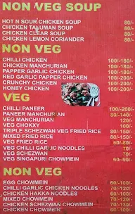 Thakur Street Food menu 1