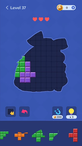 Screenshot Blocky Jigsaw Puzzle Game