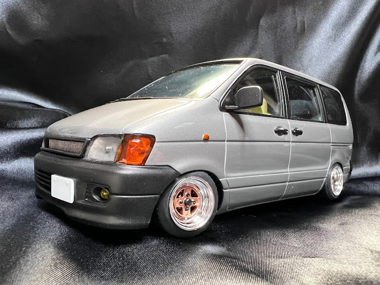 アルトワークスのアオシマプラモデル・ライトエースノアに関するカスタム事例の投稿画像15枚目