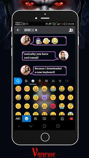 Screenshot Vampire Theme