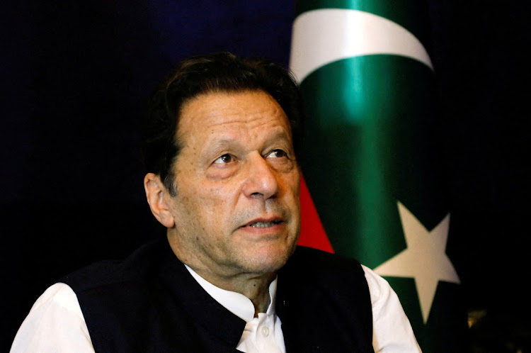 The sentencing by an anti-graft court in Islamabad comes a day after former Pakistan prime minister Imran Khan was handed a 10-year jail term in another case in which he was convicted of revealing state secrets, and a week before national elections. File photo.