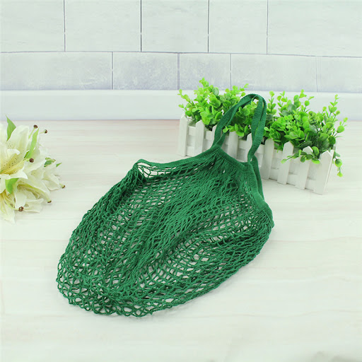 Title 9, Convenient Portable Cotton Net Bag for Supermar...
