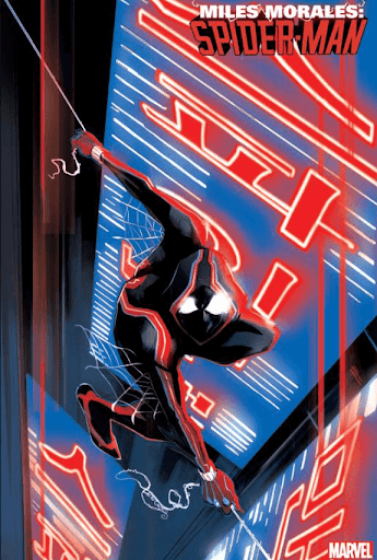 Miles Morales Spider-Man 12 Lee Garbett 2099 Variant