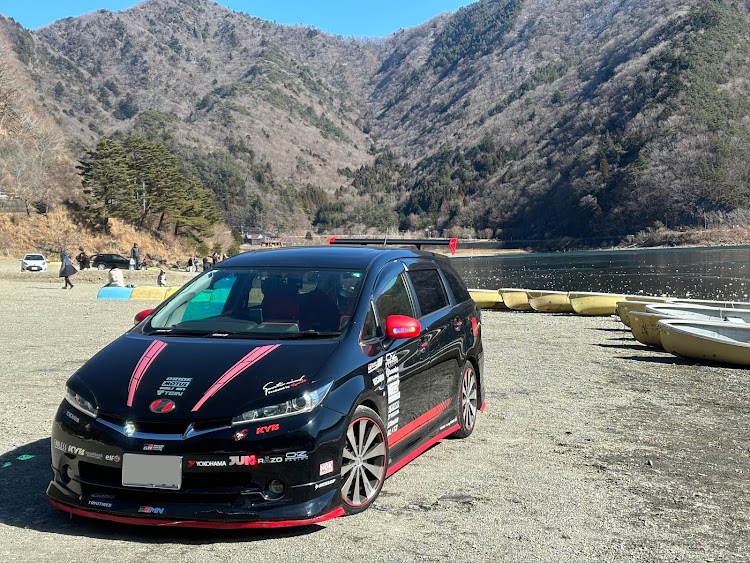 ウィッシュの富士五湖・精進湖・河口湖・富士山ドライブ・ドライブに関するカスタム事例の投稿画像2枚目