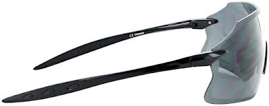 Optic Nerve Fixie PRO Sunglasses: Shiny Black with Smoke Lens alternate image 1