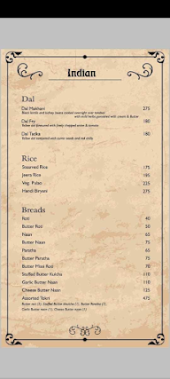 Deewan - E - Khaas menu 5