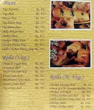 Bisque Bakery menu 1