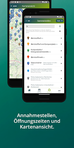 Screenshot AWV Isar-Inn Abfall-App