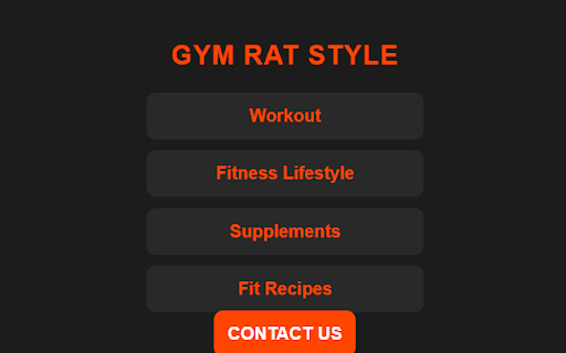 GYM RAT STYLE