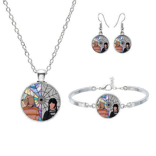 Title 7, 2023 New Wednesday Glass Jewelry Sets for Women...