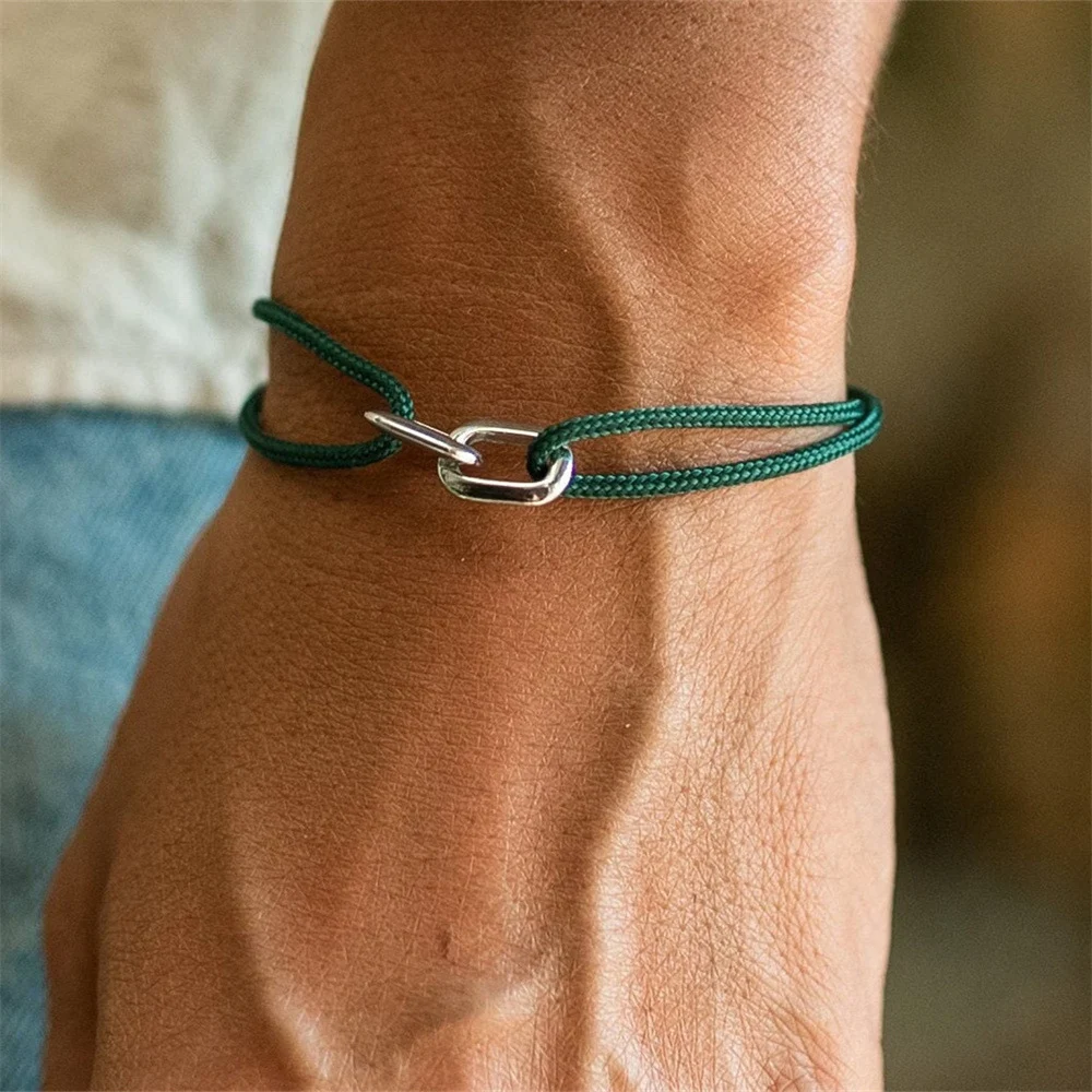 Title 3, Bracelet Minimaliste Personnalisé Double Anneau...