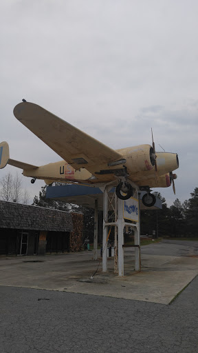 Old Airplane Sign