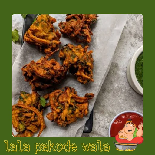 Palak & Onion Pakora (10 Pc)