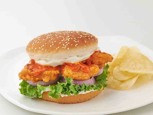 Peri Peri Fish Burger